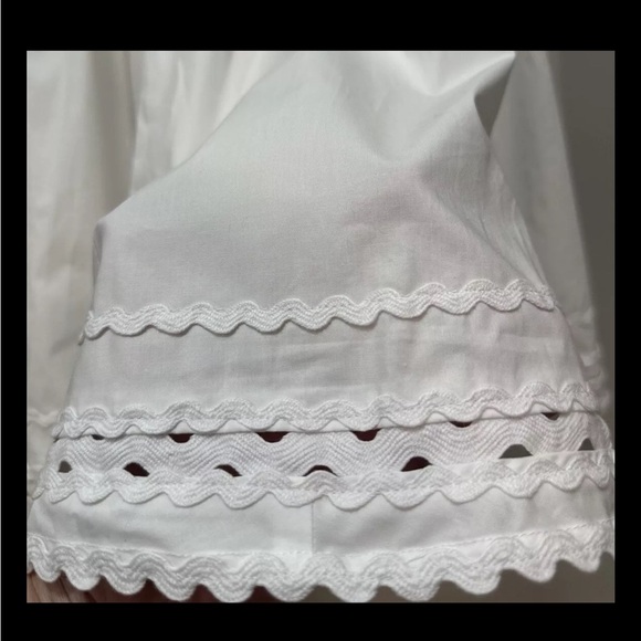 NWT! J.Crew Fit-and-flare mini dress with rickrack trim. Size 10 $168. CA683 - Picture 5 of 6